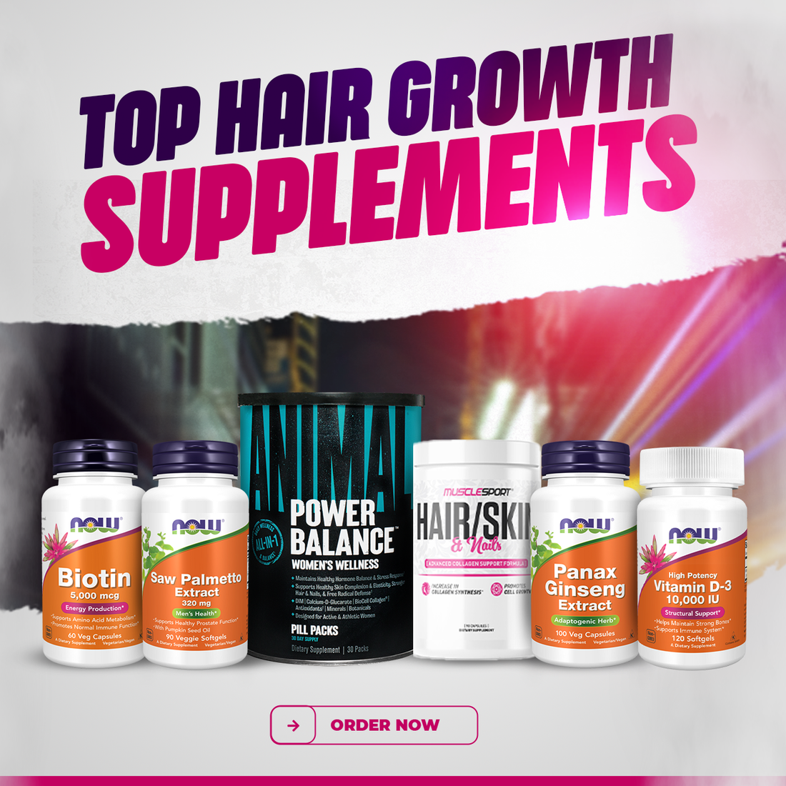 top supplements for hair growth