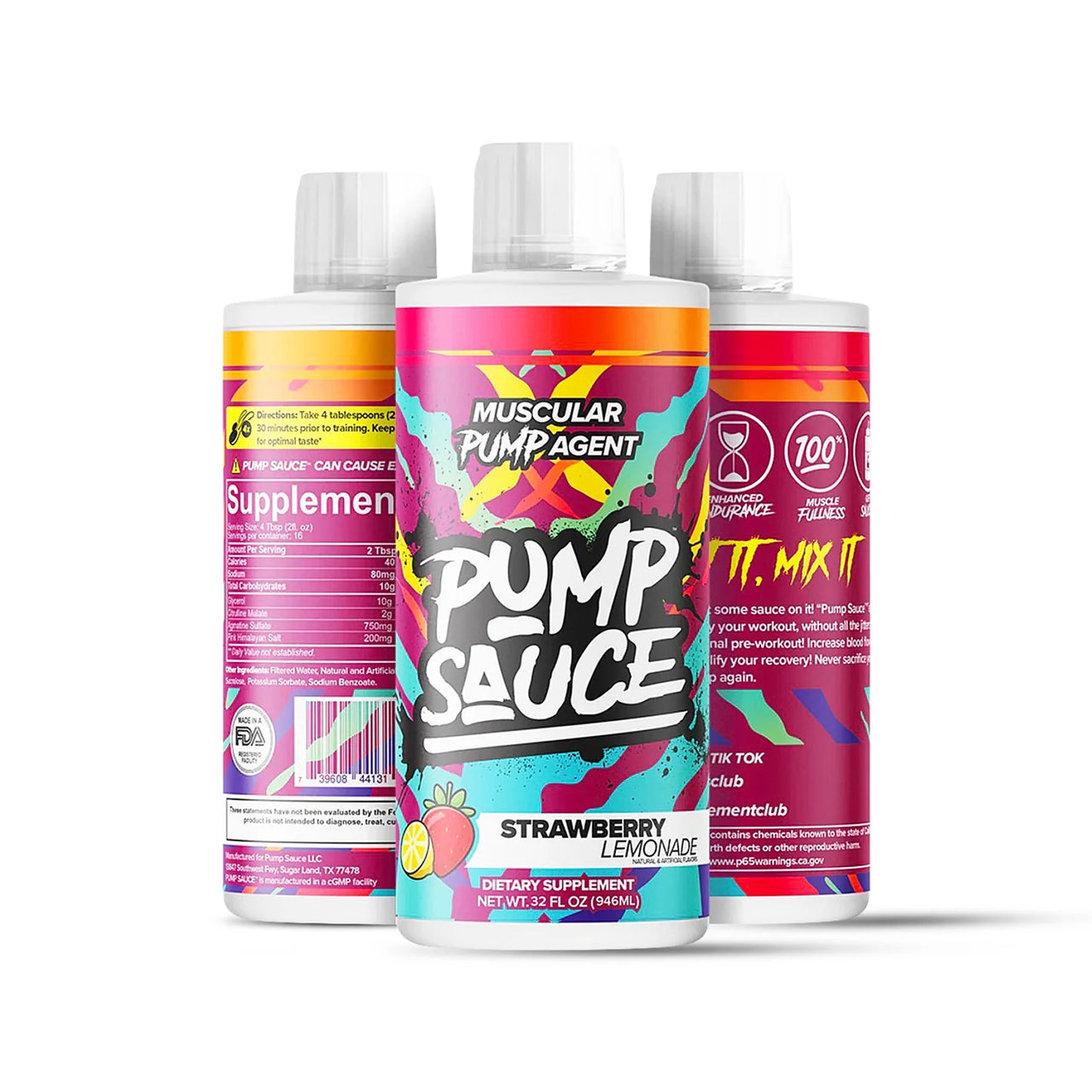 Pump Sauce Muscular Pump Agent