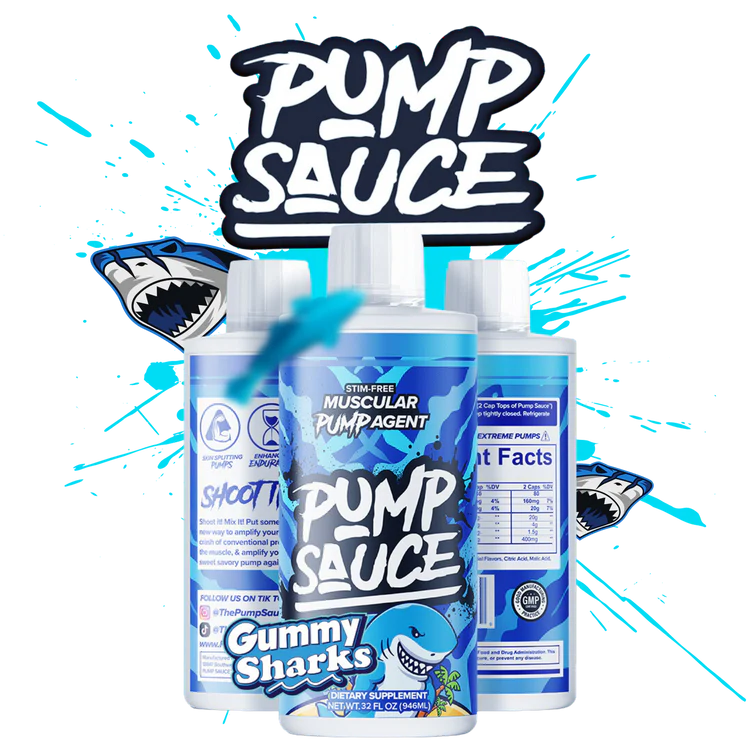 Pump Sauce Muscular Pump Agent - Gummy Sharks