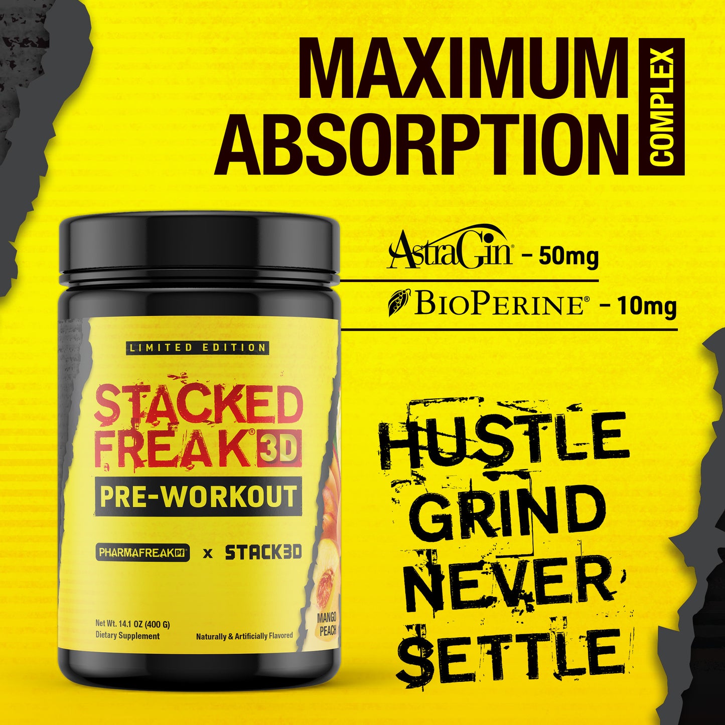 Pharmafreak Stacked Freak 3D - Maximum Absorption