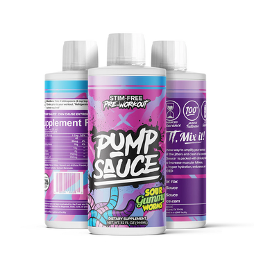 Pump Sauce Muscular Pump Agent - Sour Gummy Worms
