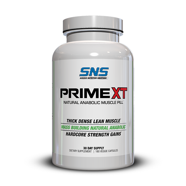 SNS Prime XT - Front of the bottle