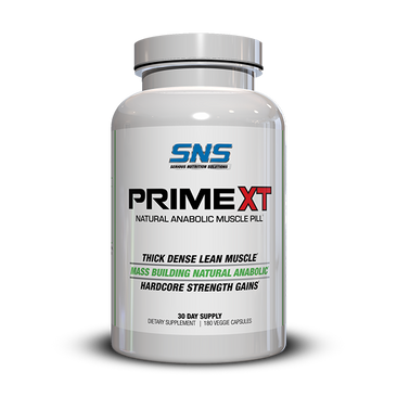 SNS Prime XT - Front of the bottle