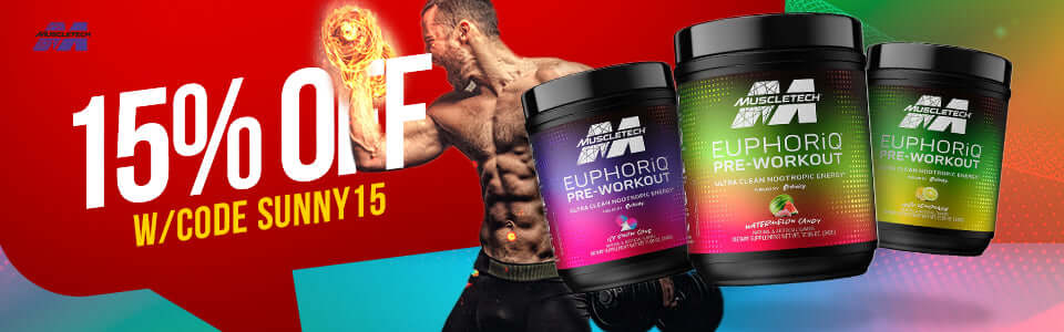 Muscletech 15% OFF