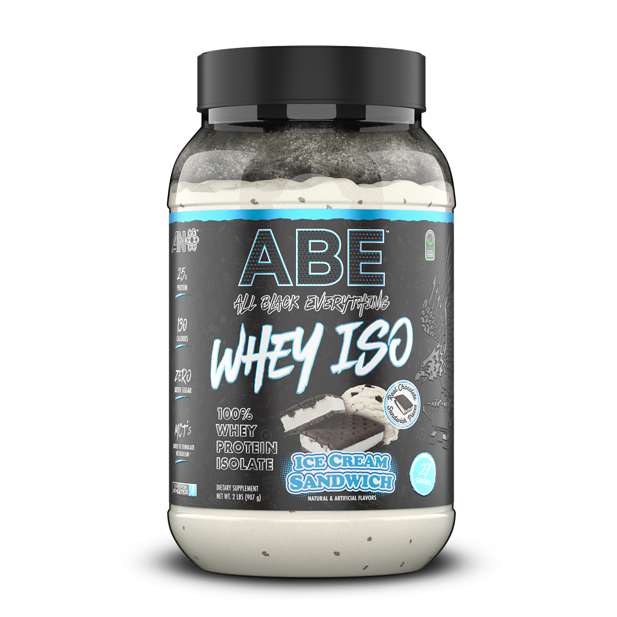 ABE All Black Everything Whey Iso Ice Cream Sandwich