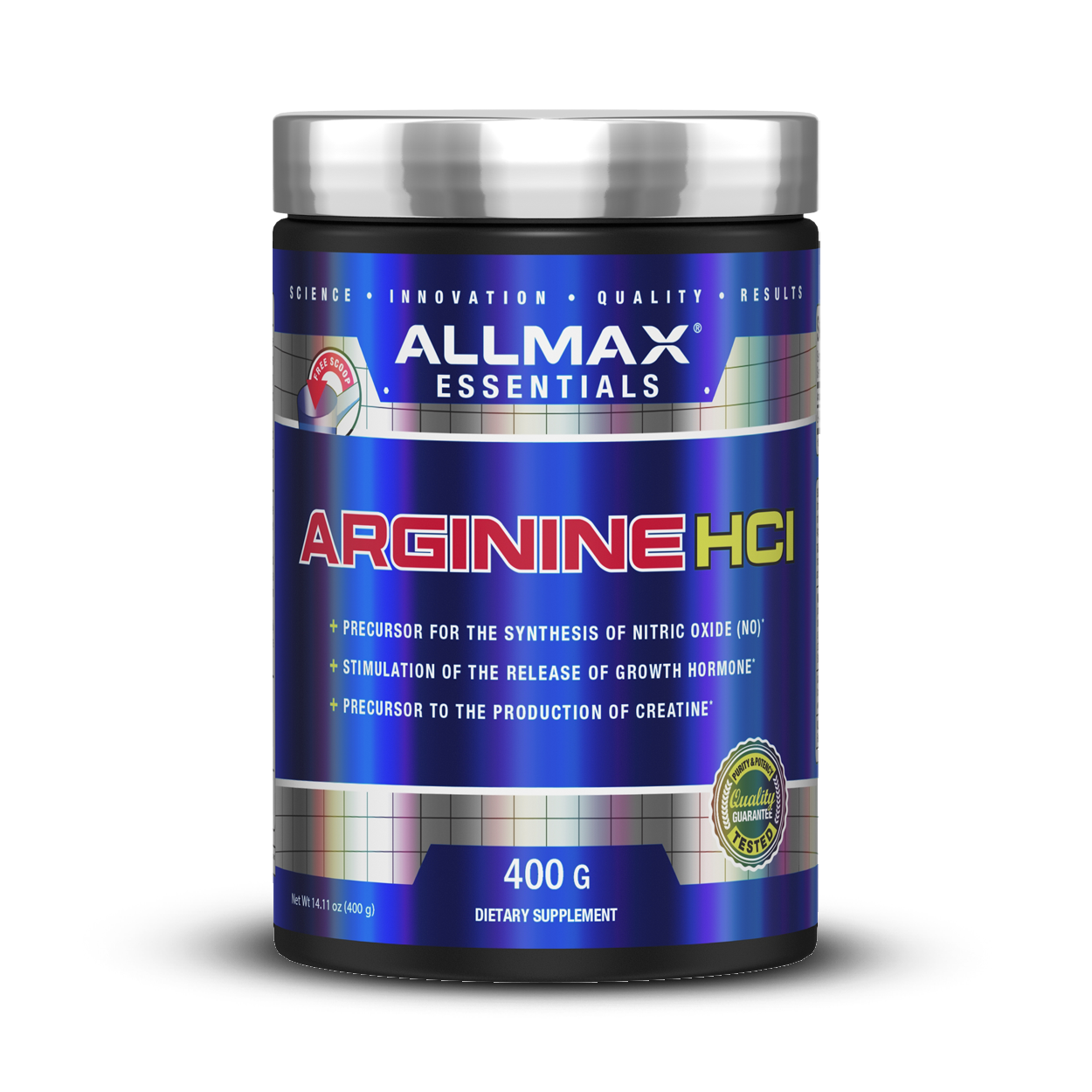 ALLMAX Nutrition Arginine HCI Bottle