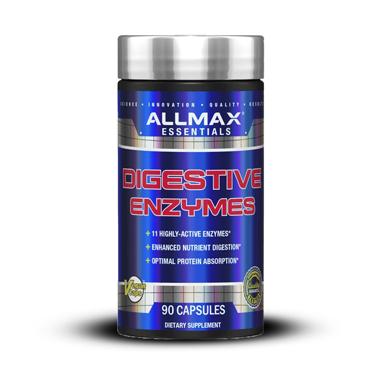 ALLMAX Nutrition Digestive Enzymes Bottle