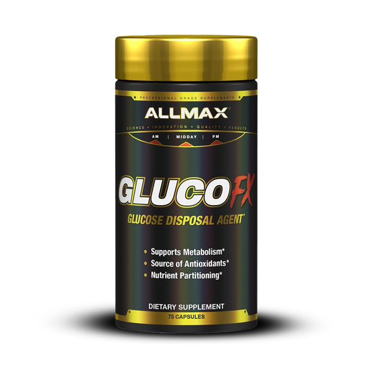 ALLMAX NUTRITION GlucoFX bottle