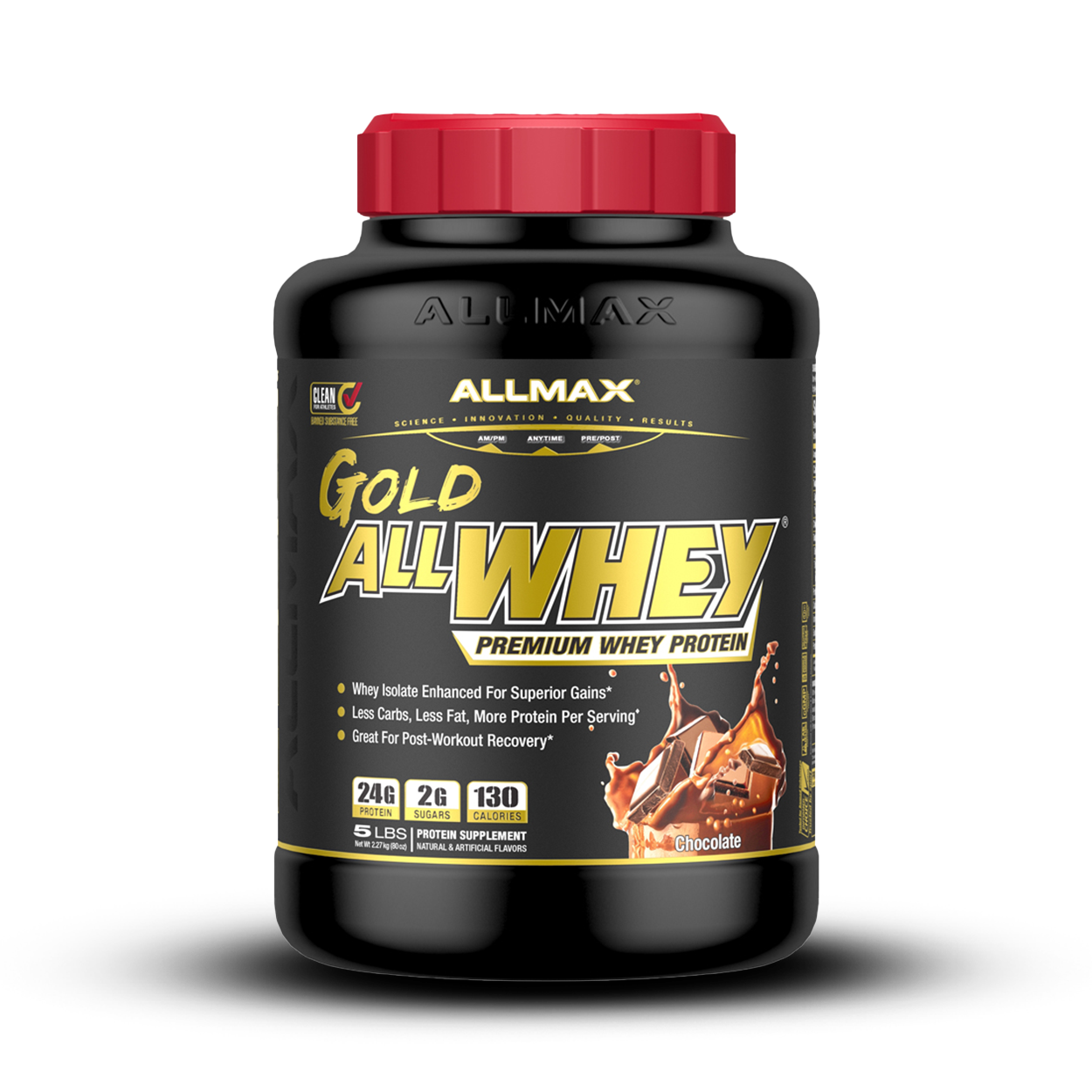 ALLMAX Nutrition AllWhey Gold - Chocolate 5 Lbs