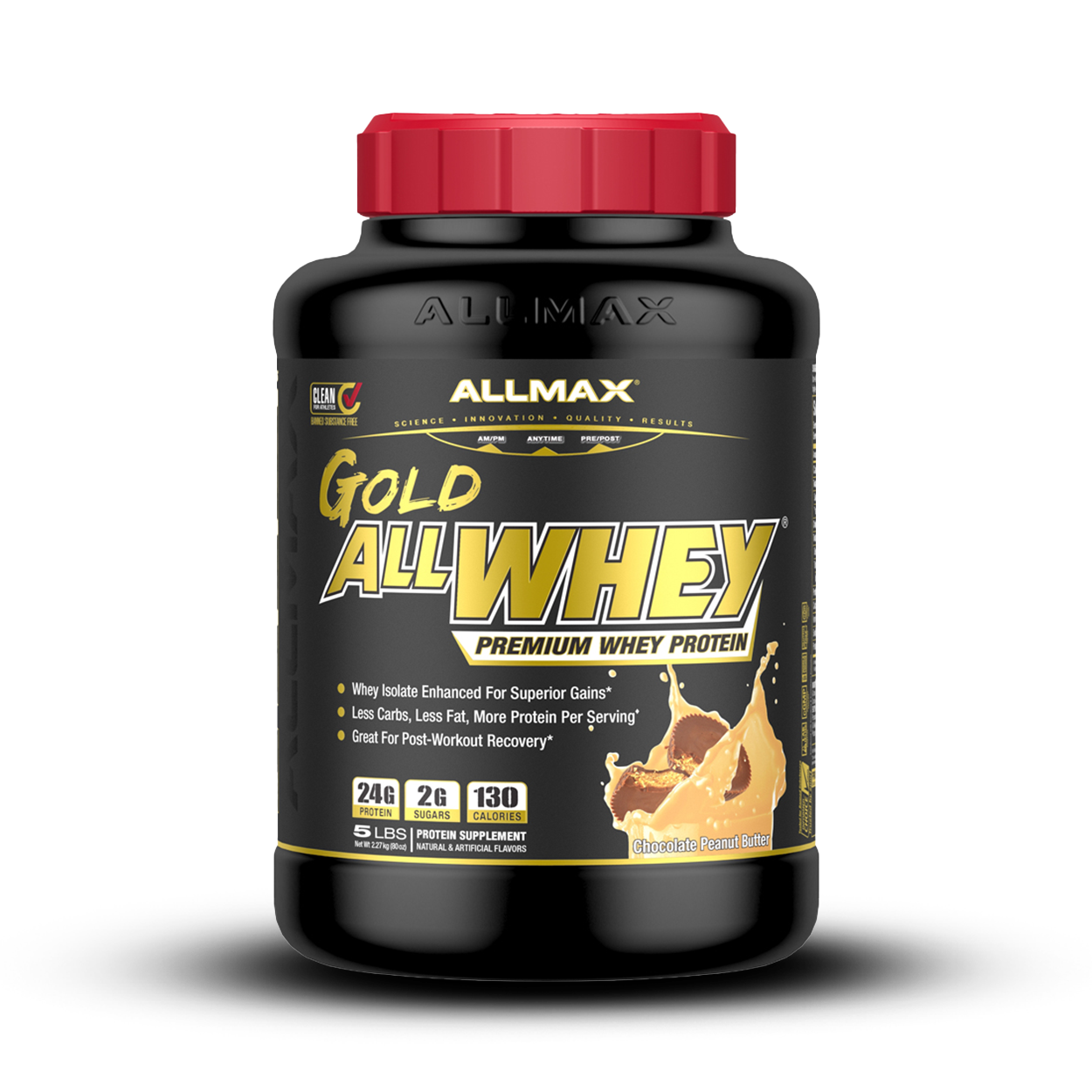 ALLMAX Nutrition AllWhey Gold - Chocolate PB 5 Lbs