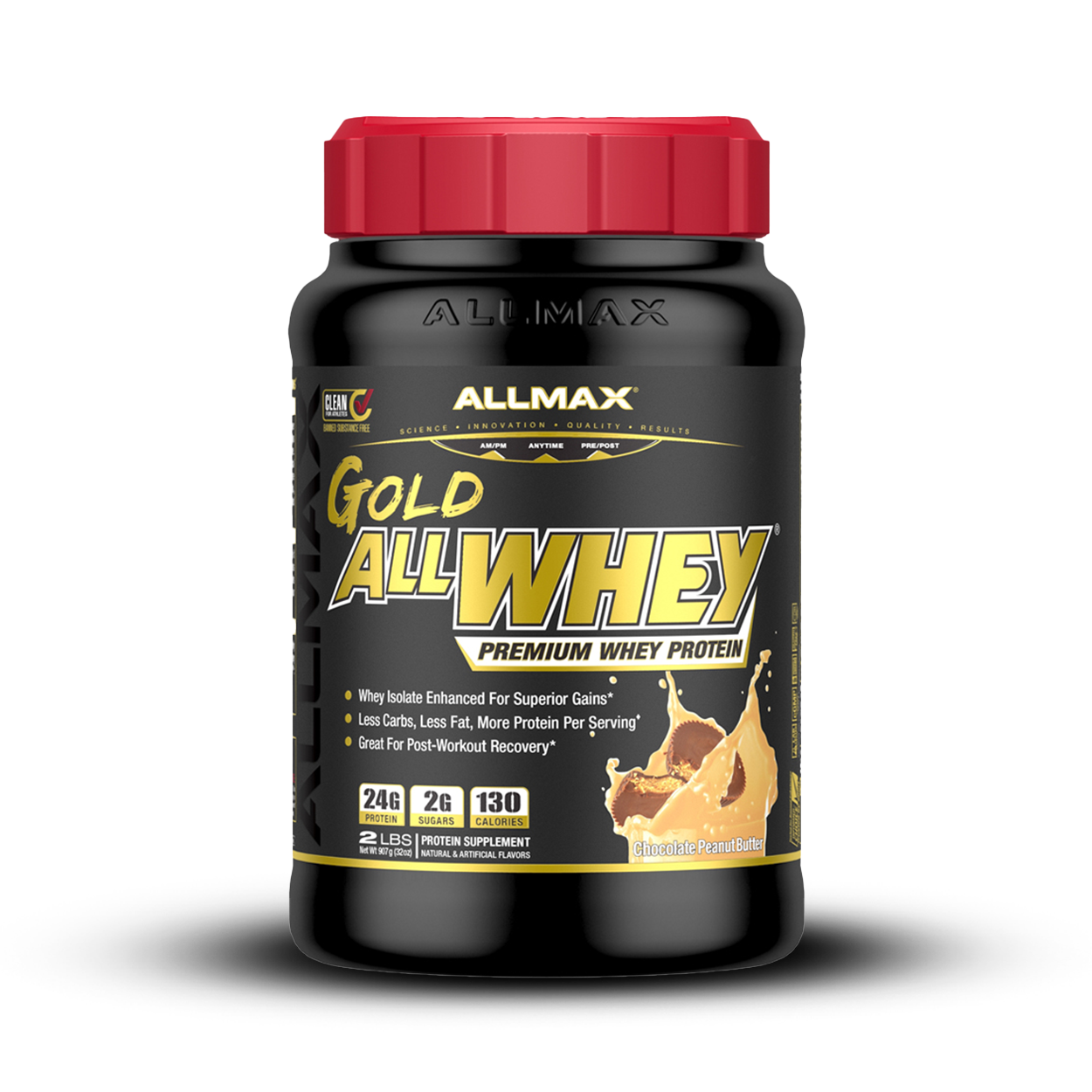 ALLMAX Nutrition AllWhey Gold - Chocolate PB 2 Lbs