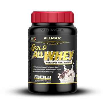 ALLMAX Nutrition AllWhey Gold - Cookies and Cream 2Lbs