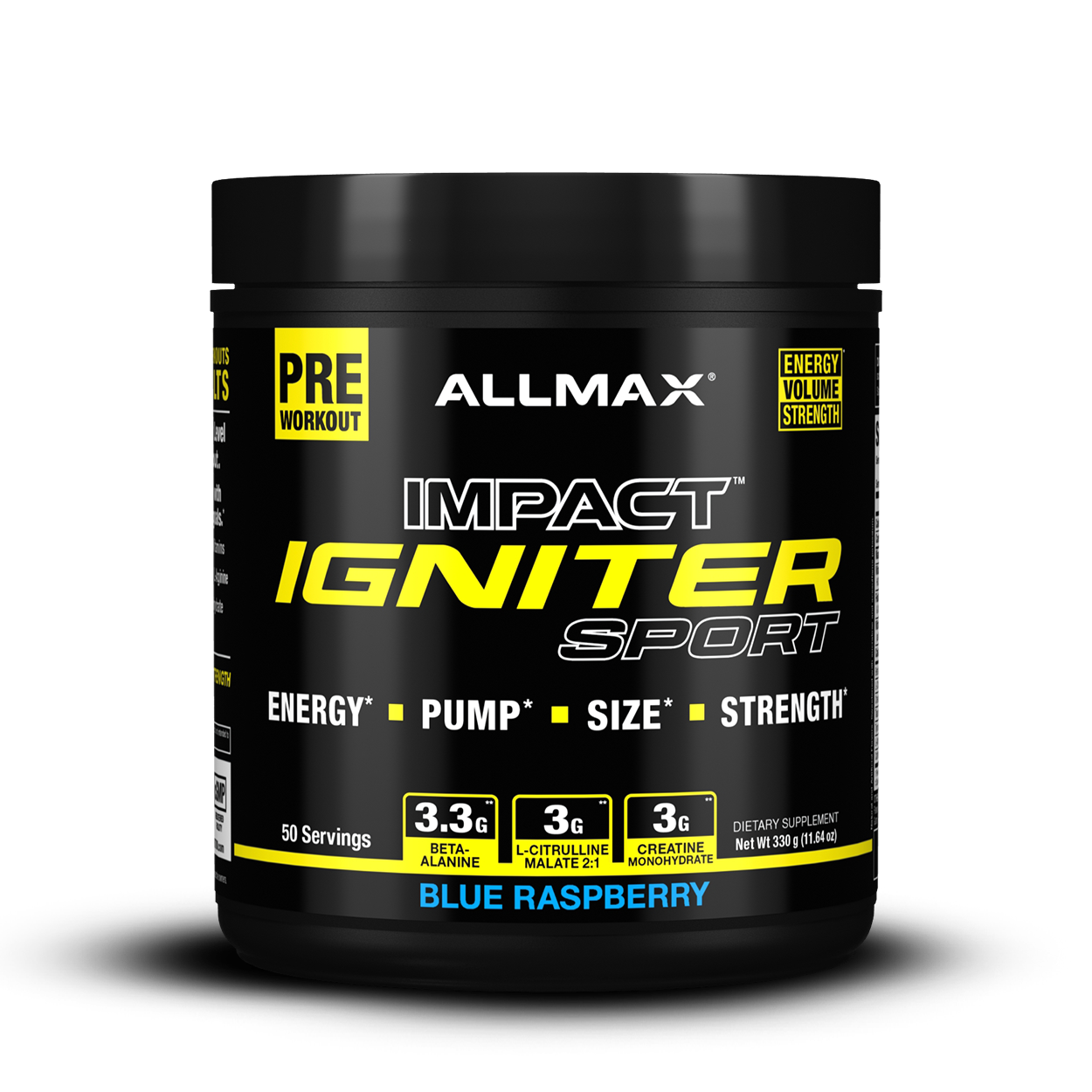 ALLMAX Nutrition Sport Igniter - Blue Raspberry