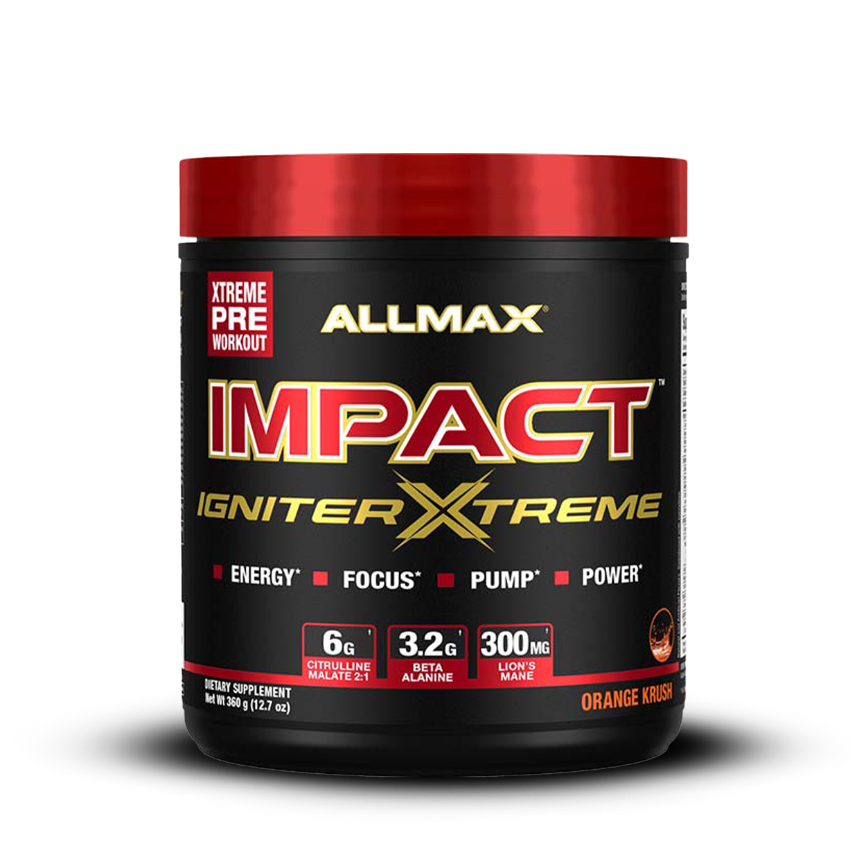 ALLMAX Nutrition IMPACT Igniter Xtreme - Orange Krush