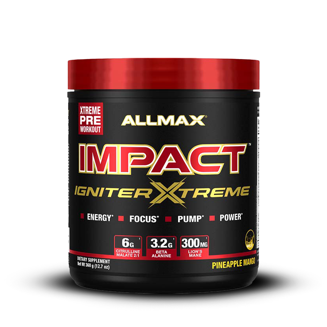 ALLMAX Nutrition IMPACT Igniter Xtreme - Pineapple Mango