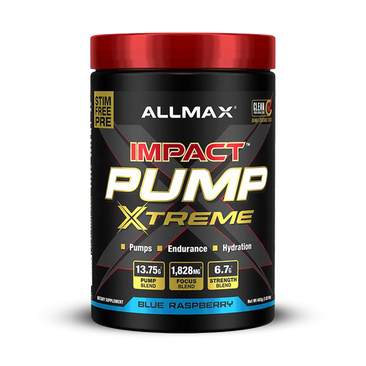 Allmax Nutrition Impact Pump Xtreme -  Blue Raspberry