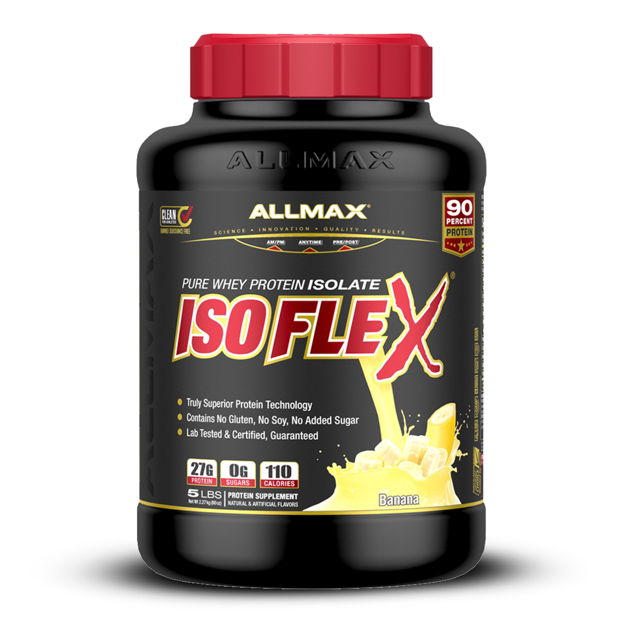 ALLMAX Nutrition IsoFlex - Banana 5 Lbs