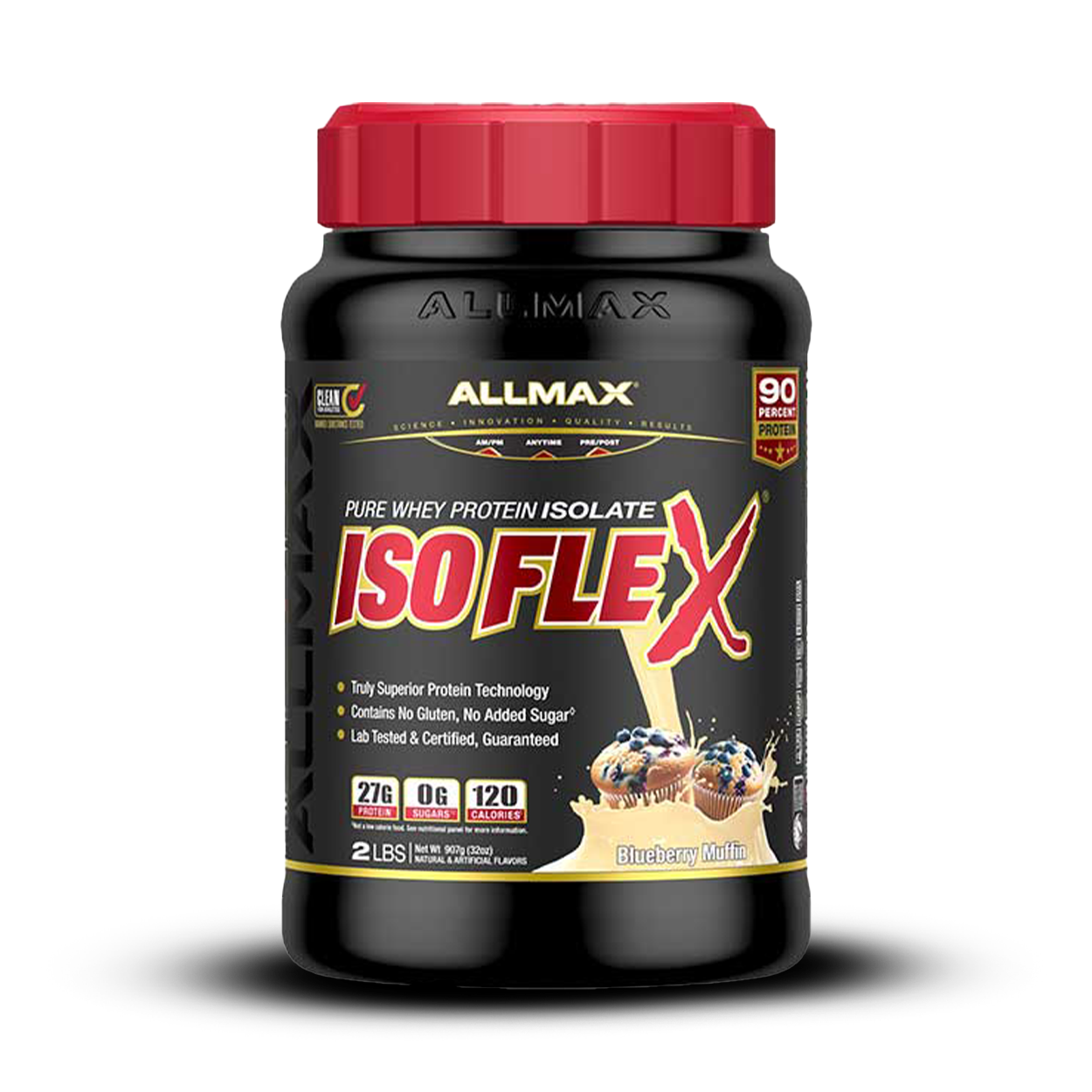 ALLMAX Nutrition IsoFlex - Blueberry Muffin 2 Lbs