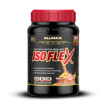 ALLMAX Nutrition IsoFlex - Caramel Macchiato 2 Lbs