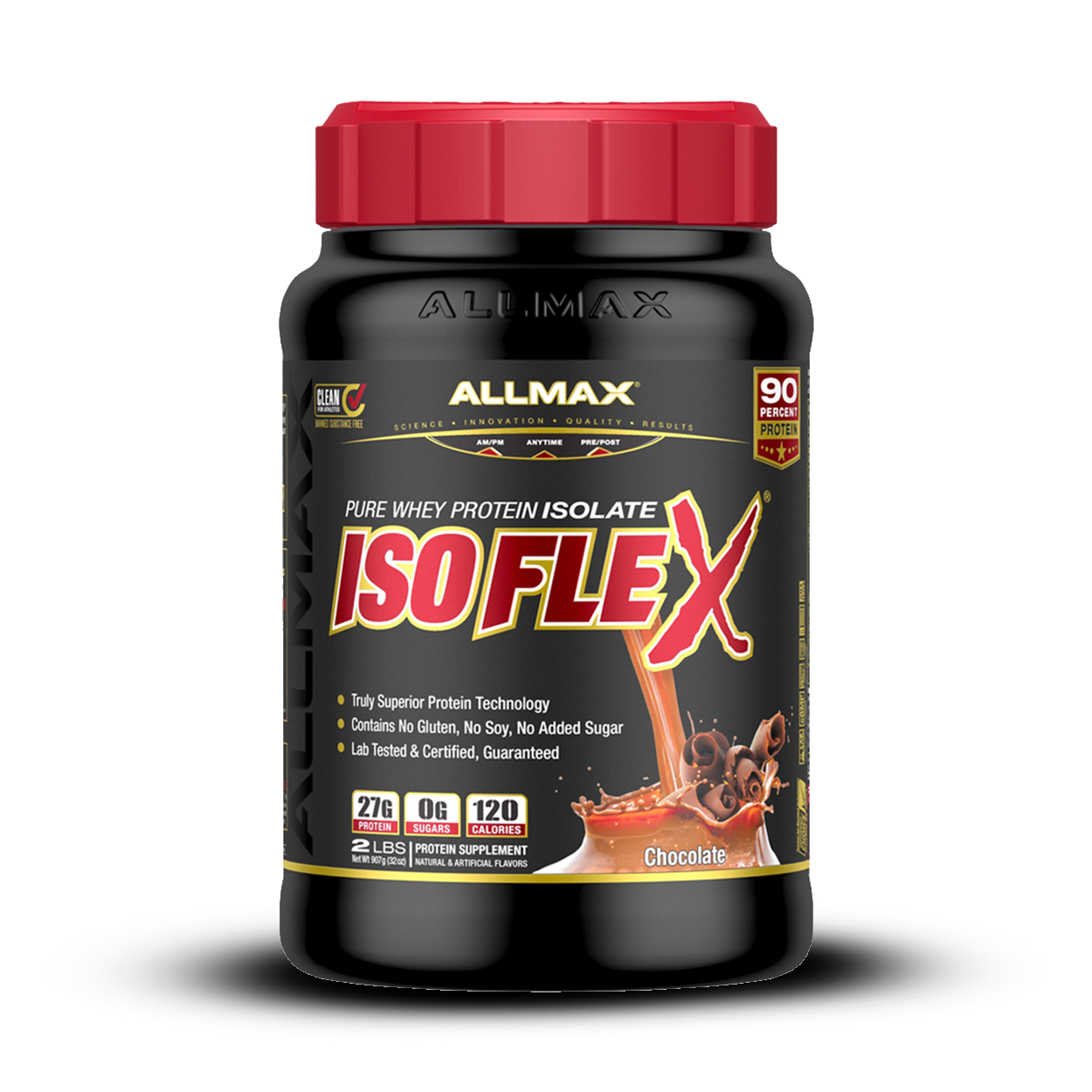 ALLMAX Nutrition IsoFlex - Chocolate 2 Lbs