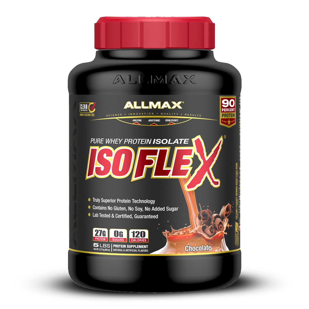 ALLMAX Nutrition IsoFlex - Chocolate 5 Lbs