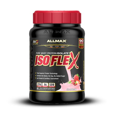 ALLMAX Nutrition IsoFlex - Strawberry 2 Lbs