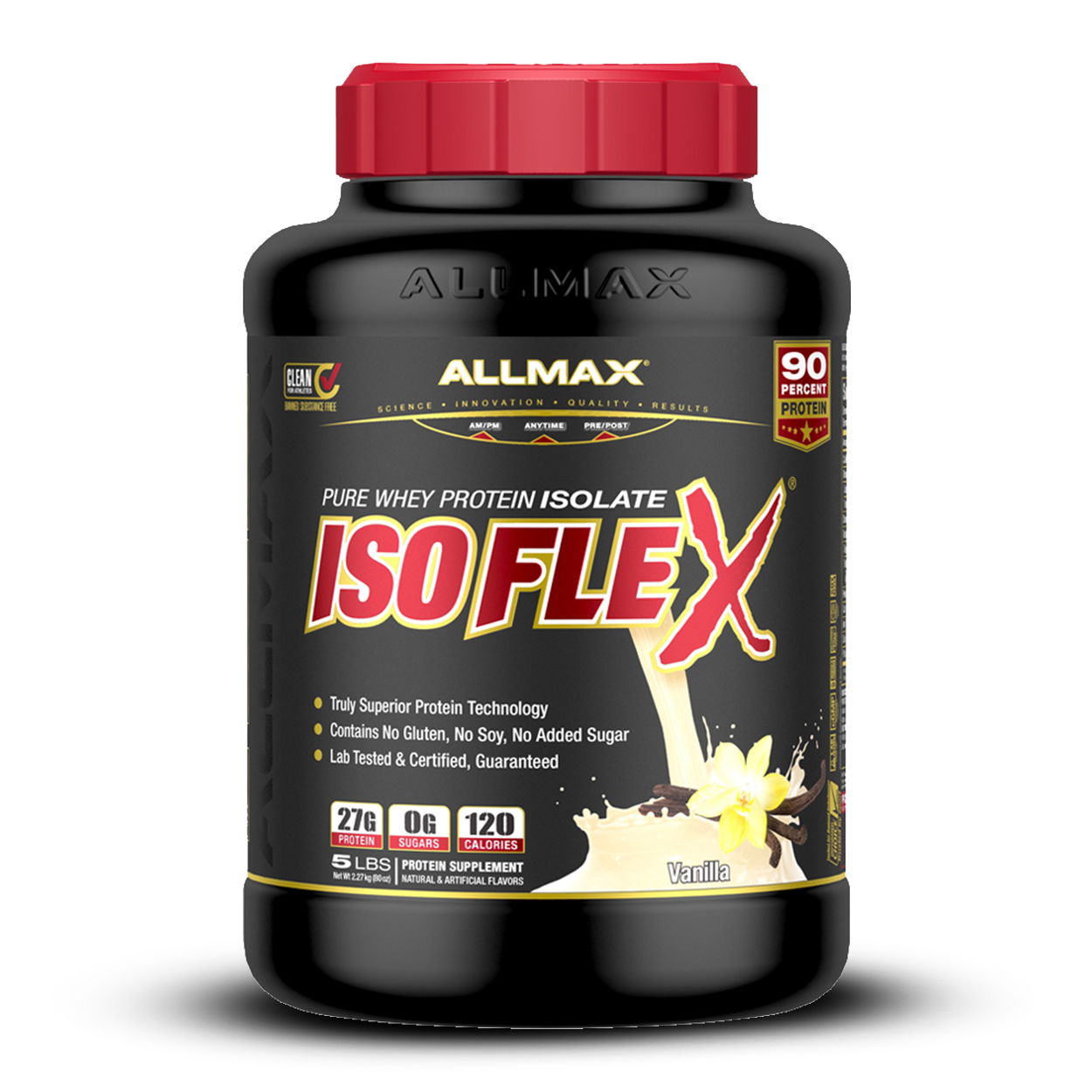 ALLMAX Nutrition IsoFlex - Vanilla 5 Lbs