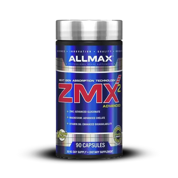 ALLMAX Nutrition ZMX - Front of bottle