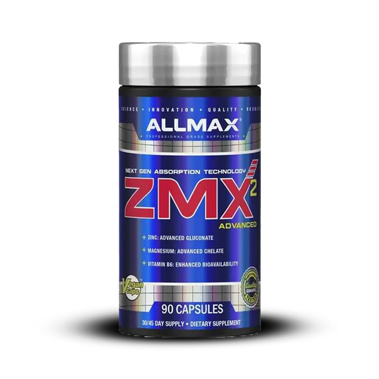 ALLMAX Nutrition ZMX - Front of bottle