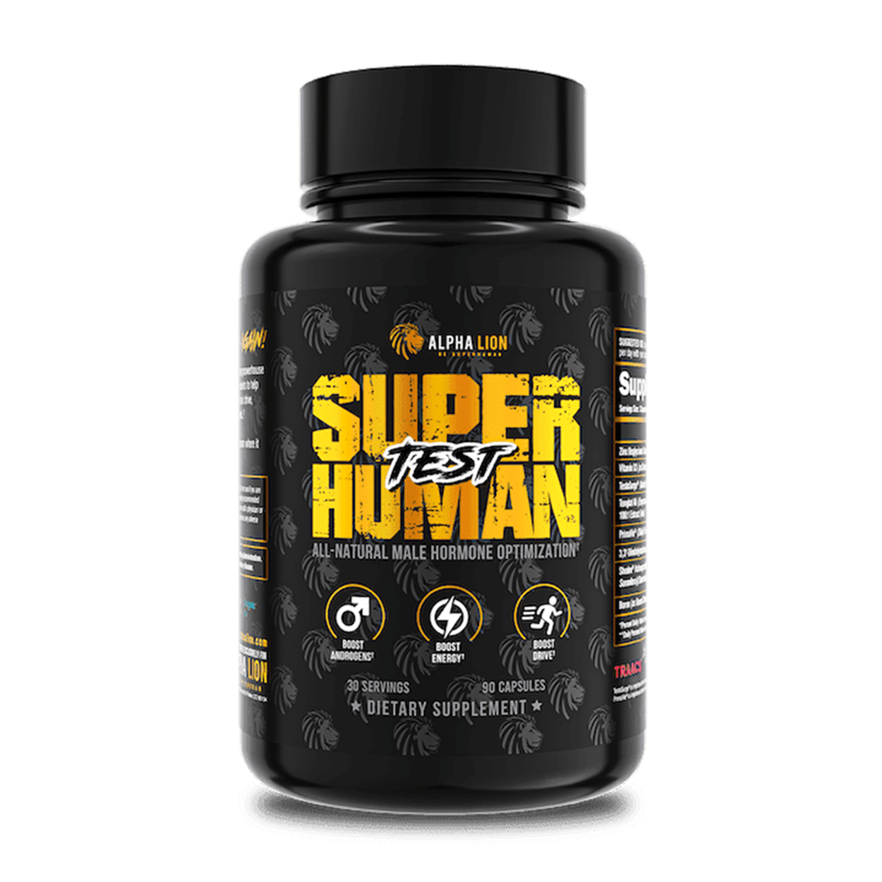 Alpha Lion Superhuman Test Bottle