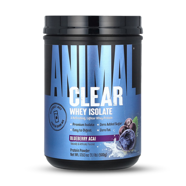 Animal Clear Whey Isolate Blueberry Acai