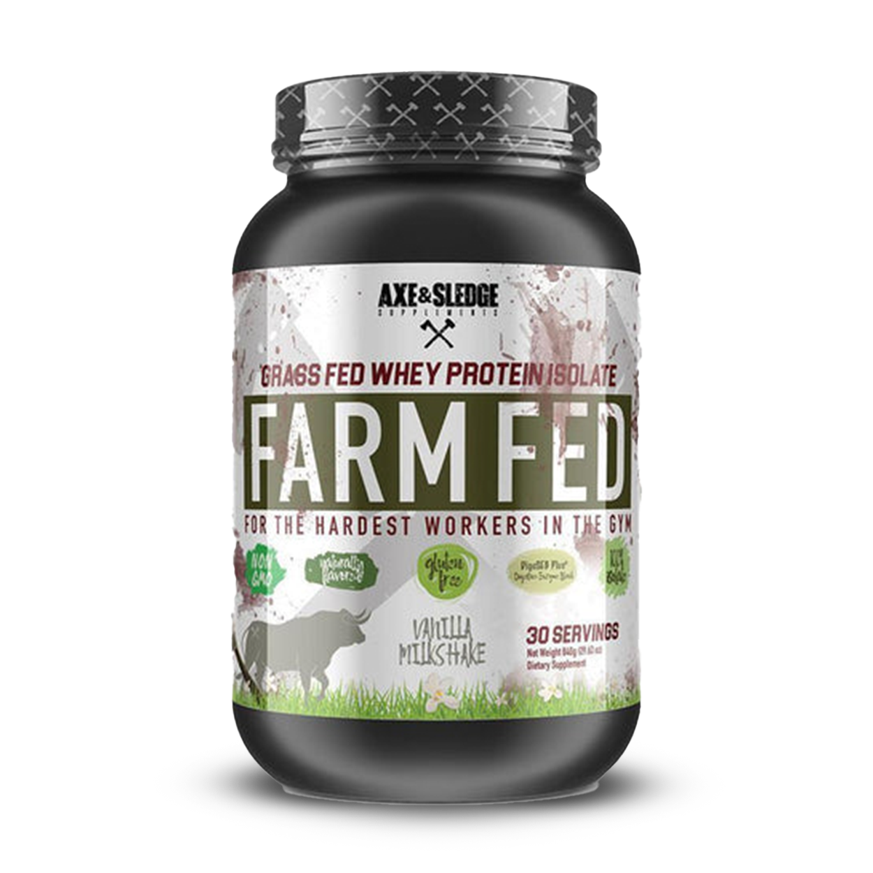 Axe & Sledge Farm Fed Protein - Vanilla Milkshake