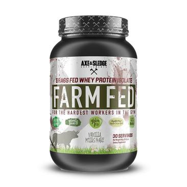 Axe & Sledge Farm Fed Protein - Vanilla Milkshake