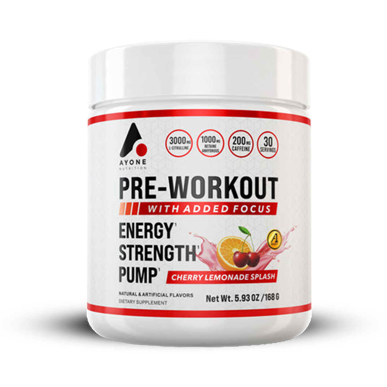 Ayone Nutrition Pre-Workout - Cherry Lemonade Splash