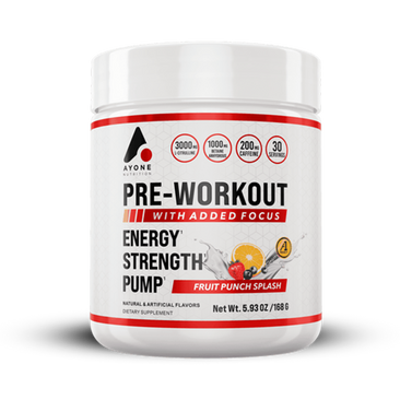 Ayone Nutrition Pre-Workout - Fruit Punch Splash