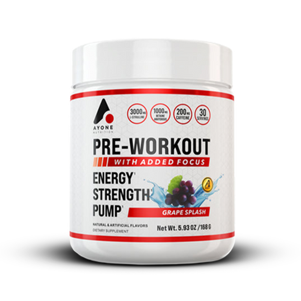 Ayone Nutrition Pre-Workout - Grape Splash