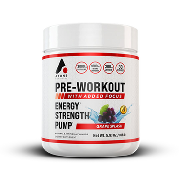 Ayone Nutrition Pre-Workout - Grape Splash