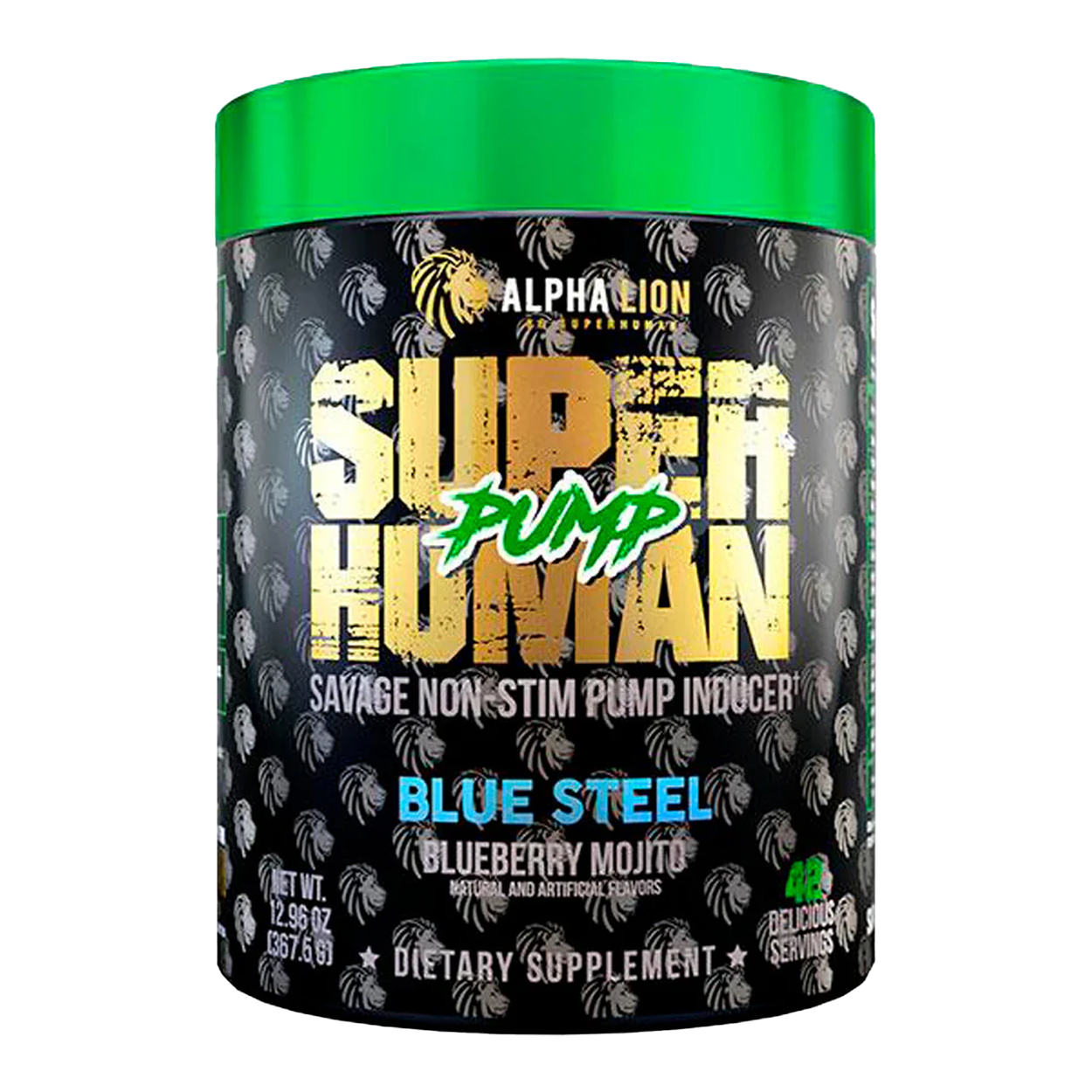 Alpha Lion SuperHuman Pump Bottle