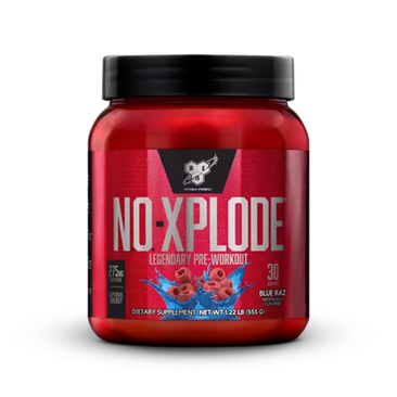 BSN N.O. XPLODE Pre-Workout Igniter Blue Razz 30