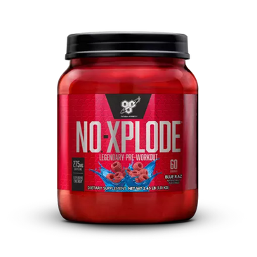 BSN N.O. XPLODE Pre-Workout Igniter Blue Razz 60