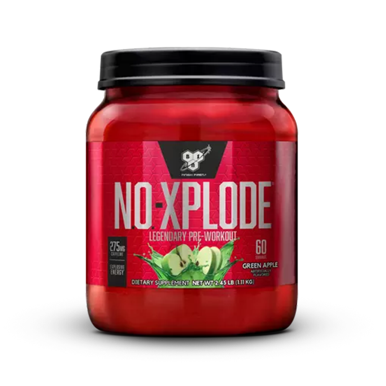 BSN N.O. XPLODE Pre-Workout Igniter Green Apple 60