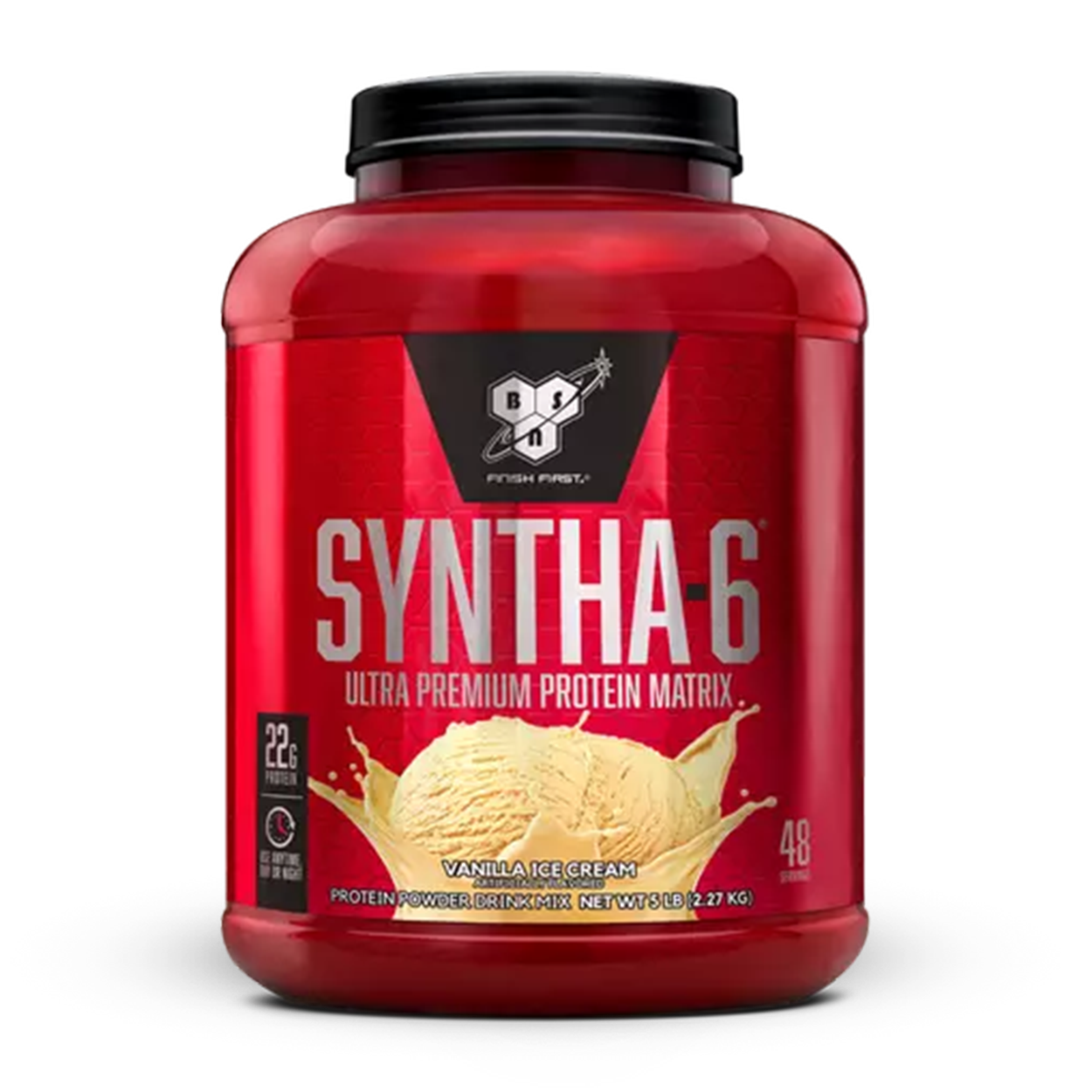 BSN Syntha-6  Vanilla Ice Cream 5 Lbs