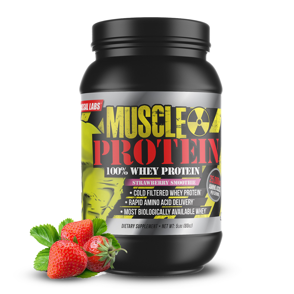 Colossal Labs Muscle Protein -  Strawberry Smoothie