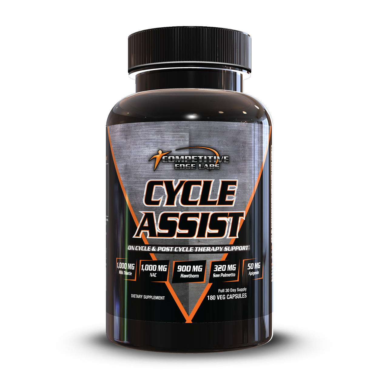 Competitive Edge Labs Cycle Assist - Front of the bottle