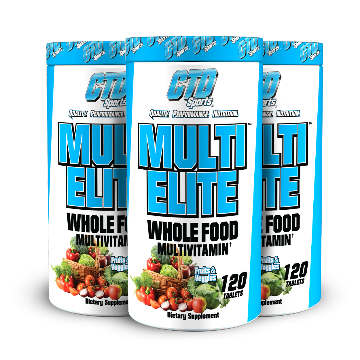 CTD Sports Multi Elite Multivitamin 3 Pack