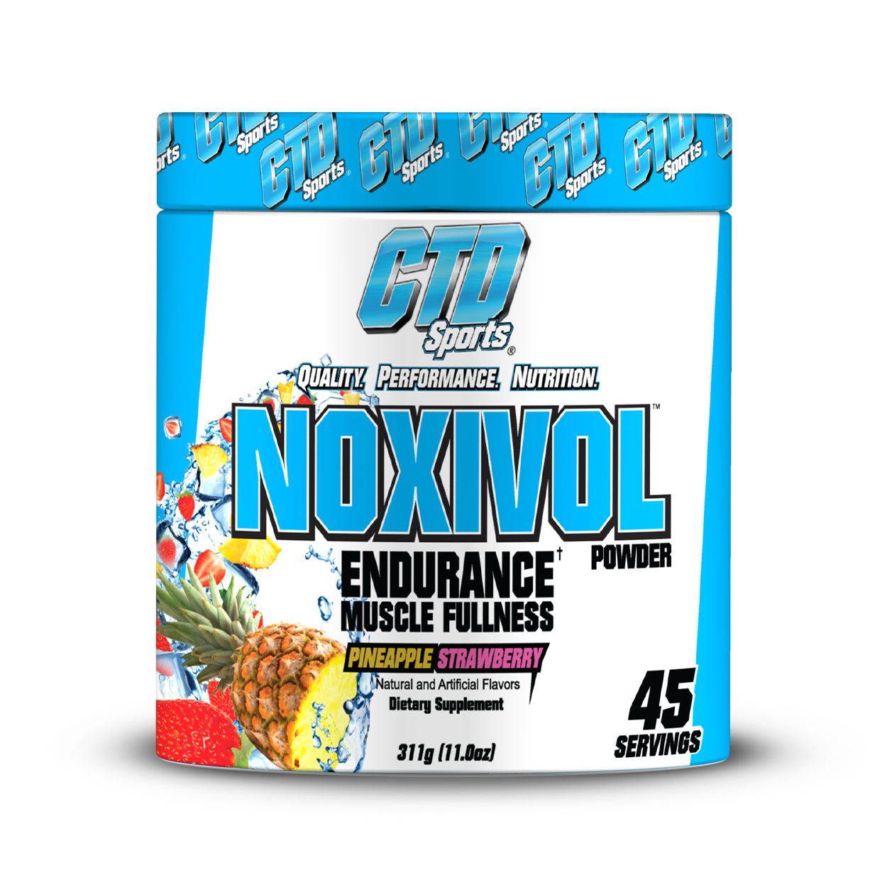 CTD Sports NOXIVOL Powder Pineapple Strawberry