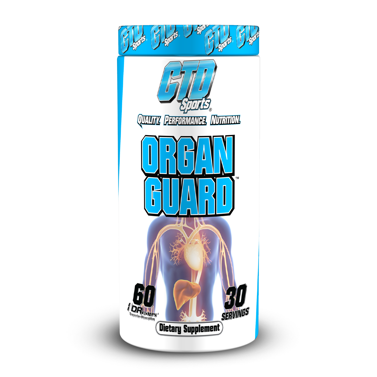 CTD Sports Organ Guard Bottle