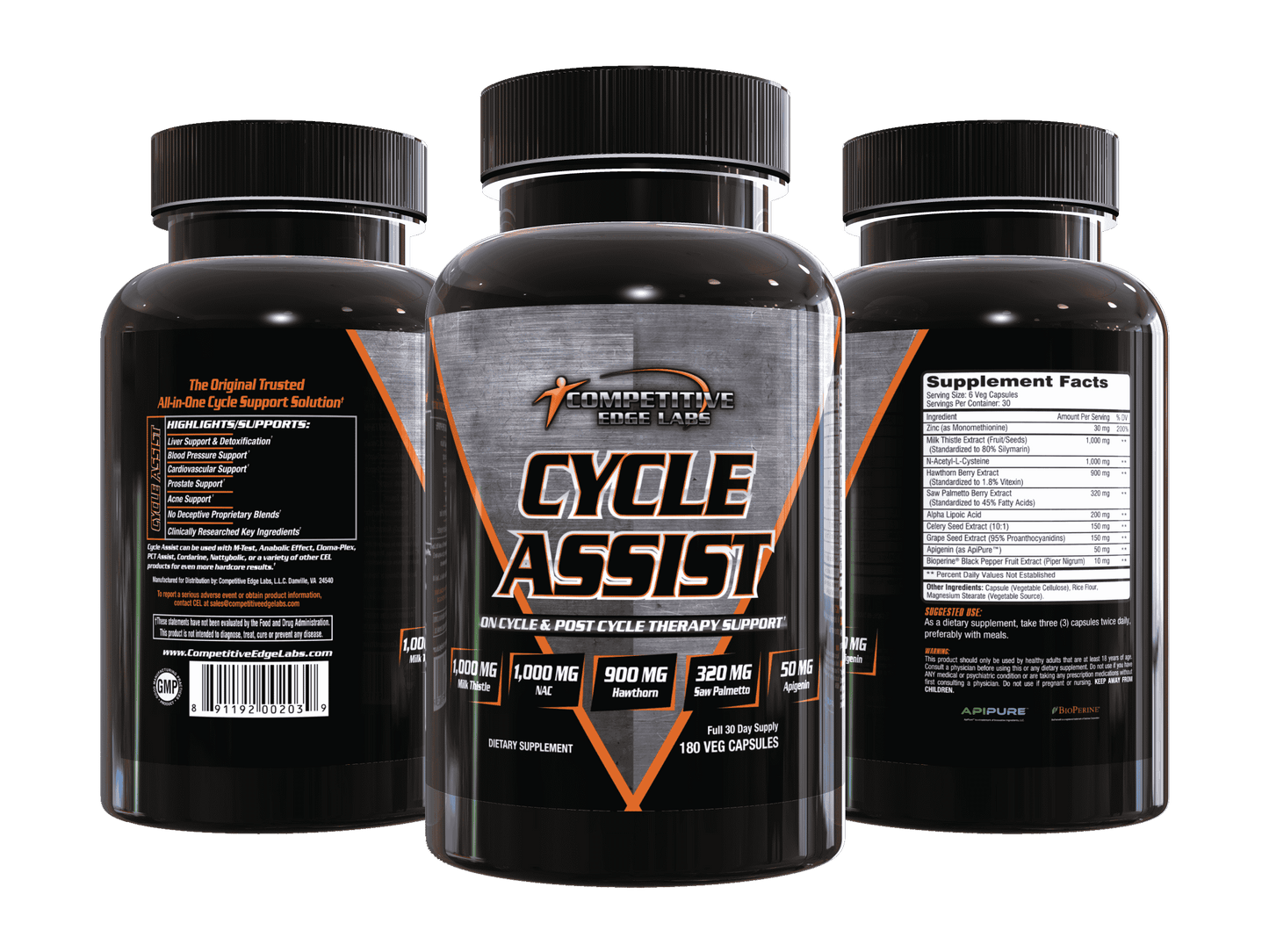 Cycle Assist 3 bottles