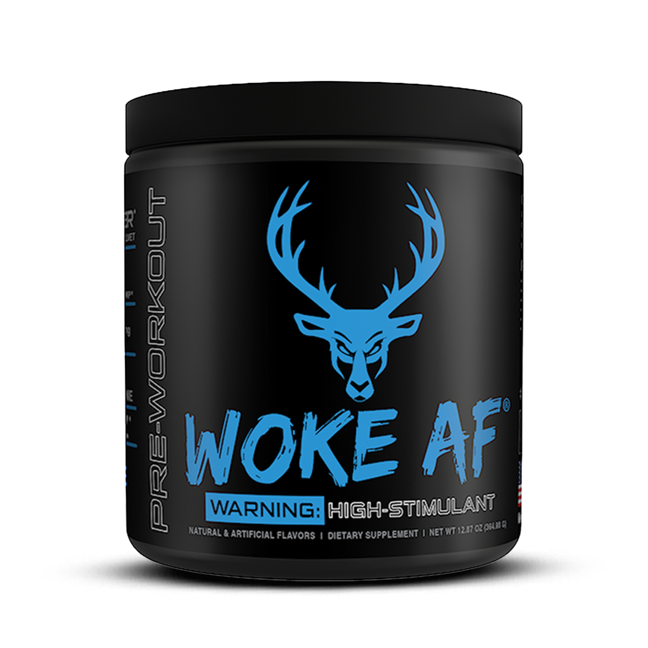 Woke AF Pre Workout By DAS Labs Pre Workout Bottle