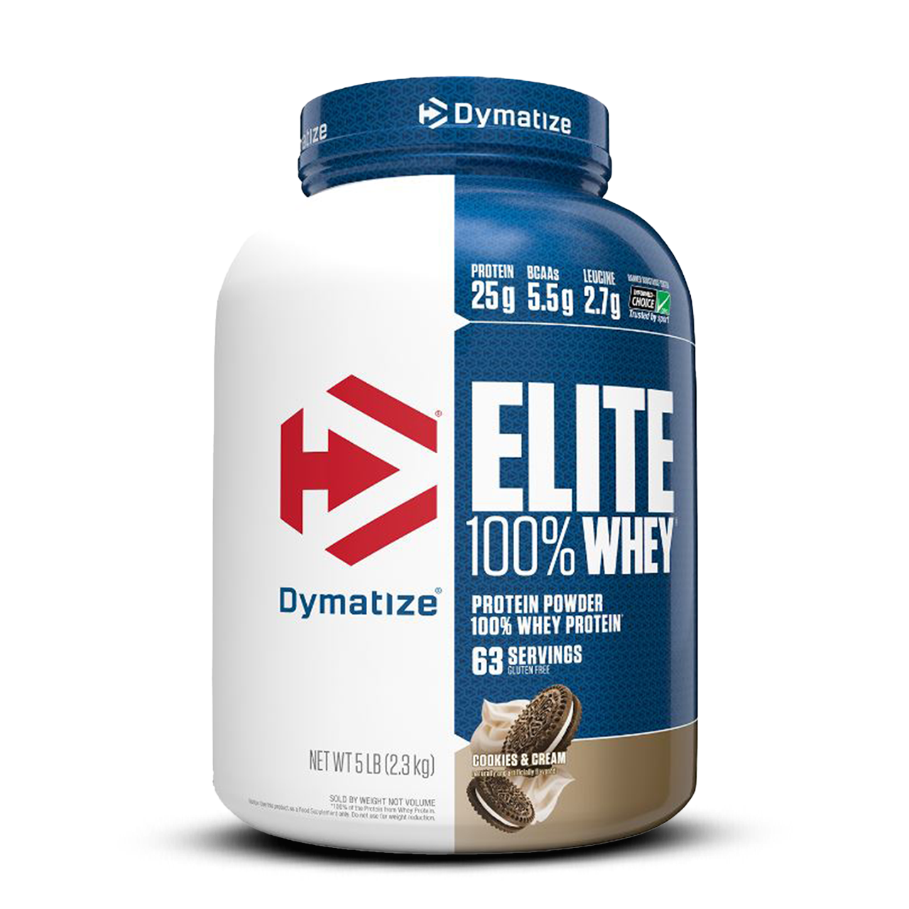 Dymatize Elite 100% Whey Protein Cookies and cream